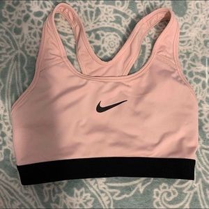 Pink Nike sports bra!